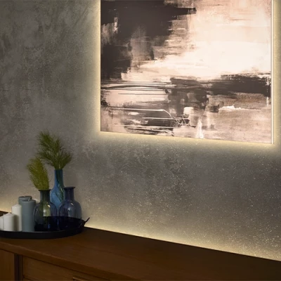 LED strip on batteries, 2m, 3.3W, 3000K, IP20