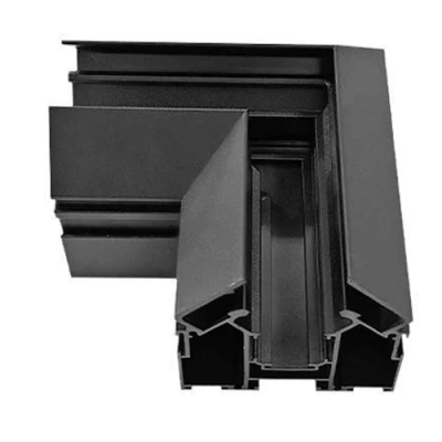 L veida konektors magnētiskai sliedei stieptiem griestiem, 100x100 mm