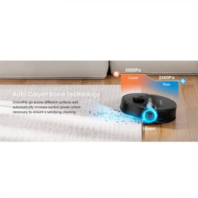 Viedais putekļsūcējs - robots Lubluelu L15, 3-in-1, 5 00Pa