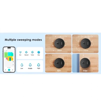 Viedais putekļsūcējs - robots Lubluelu L15, 3-in-1, 5 00Pa