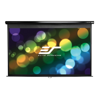 Elite Screens | Manual Series | M99UWS1 | Diagonal 99 " | 1:1 | Viewable screen width (W) 178 cm | Black