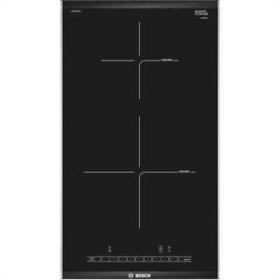 Bosch | Hob | PIB375FB1E | Induction | Number of burners / cooking zones 2 | Touch | Timer | Black