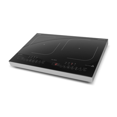 Caso | Hob | ProGourmet 3500 | Table top | Number of burners / cooking zones 2 | Sensor touch display | Timer | Black | Display