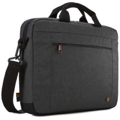 Case Logic | Era Attaché | Fits up to size 14 " | Messenger - Briefcase | Obsidian | Shoulder strap