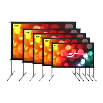 Elite Screens | Yard Master 2 Mobile Outdoor screen WV-Dual | OMS120H2-DUAL | Diagonal 120 " | 16:9 | Viewable screen width (W) 266 cm