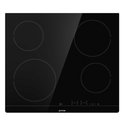 Gorenje | Hob | ECT641BSC | Vitroceramic | Number of burners / cooking zones 4 | Touch | Timer | Black | Display