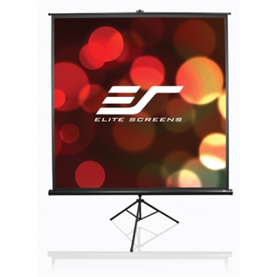 Elite Screens | Tripod / Portable Pull Up Projector Screen | T92UWH | Diagonal 92 " | 16:9 | Viewable screen width (W) 203.2 cm | Black