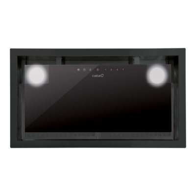 CATA | Hood | GC DUAL A 75 XGBK | Canopy | Energy efficiency class A | Width 79.2 cm | 820 m³ / h | Touch control | LED | Black glass