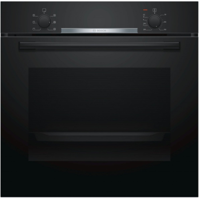 Bosch | Oven | HBA530BB0S | 71 L | A | Multifunctional | EcoClean | Push pull buttons | Height 60 cm | Width 60 cm | Black