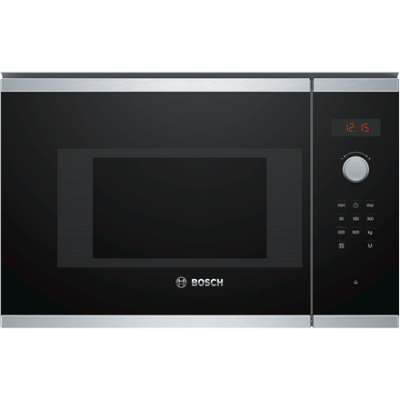 Bosch | Microwave Oven | BFL523MS0 | Built-in | 20 L | 800 W | Stainless steel / Black