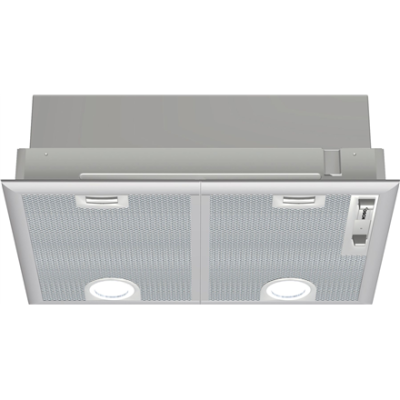 Bosch | Hood Serie 4 | DHL555BL | Canopy | Energy efficiency class C | Width 50 cm | 590 m³ / h | Mechanical control | LED | Silver