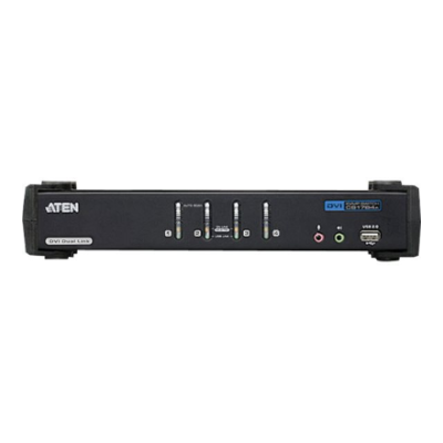 Aten 4-Port USB DVI Dual Link / Audio KVMP Switch | Aten | 4-Port USB DVI Dual Link / Audio KVMP™ Switch