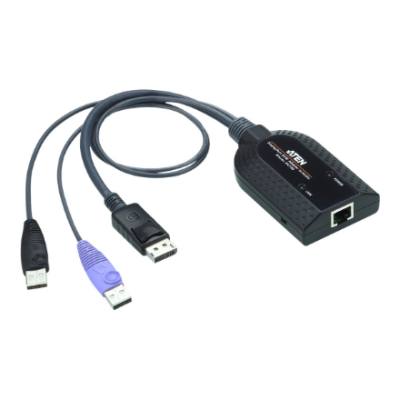 Aten USB DisplayPort Virtual Media KVM Adapter Cable (Support Smart Card Reader and Audio De-Embedder) | Aten | USB DisplayPort Virtual Media KVM Adapter Cable (Support Smart Card Reader and Audio De-Embedder)