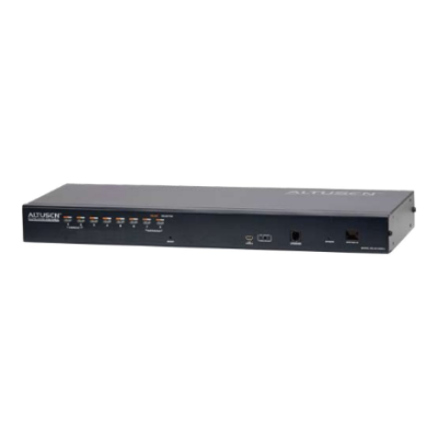 Aten | 1-Local / Remote Share Access 8-Port Cat 5 KVM over IP Switch with Daisy-Chain Port | KH1508AI-AX-G | KVM(Keyboard / Video / Mouse) over IP Switch