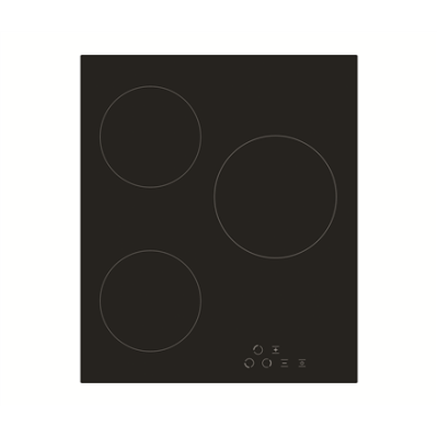 Simfer | Hob | H4.030.DECSP | Vitroceramic | Number of burners / cooking zones 3 | Touch | Black