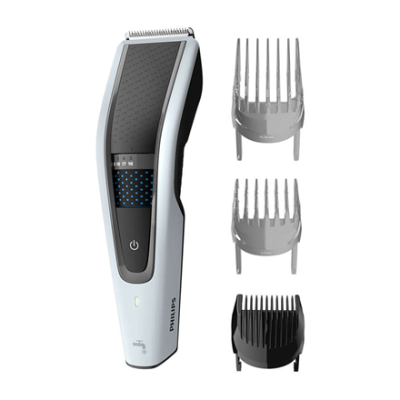 Philips | Hair clipper | HC5610 / 15 Series 5000 | Cordless or corded | Number of length steps 28 | Black / Grey