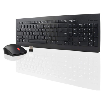 Lenovo | Wireless Combo Keyboard & Mouse | 510 | Black | Keyboard and Mouse Combo | 2.4 GHz Wireless via Nano USB | Batteries included | English | Black