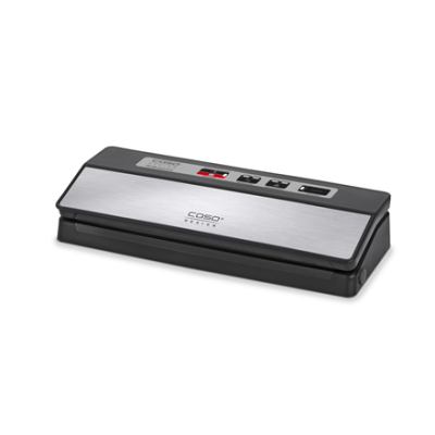 Caso | Bar Vacuum sealer | VR 390 advanced | Power 110 W | Temperature control | Black / Stainless steel