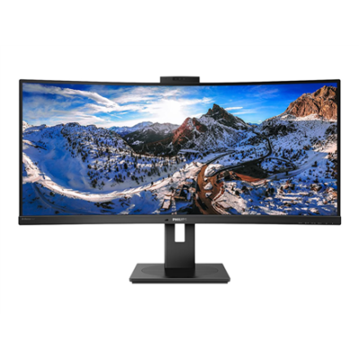 Philips | Curved UltraWide | 346P1CRH | 34 " | VA | WQHD | 21:9 | 100 Hz | 4 ms | 3440 x 1440 | 500 cd / m² | HDMI ports quantity 1 | Black | Warranty 24 month(s)