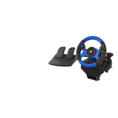 Genesis | Driving Wheel | Seaborg 350 | Blue / Black | Game racing wheel