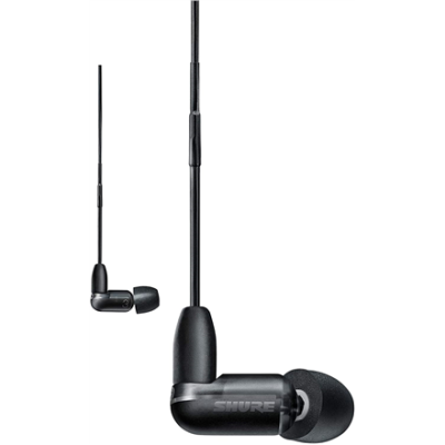 Shure 1BA Earphone,Black,W / -UNI | Shure