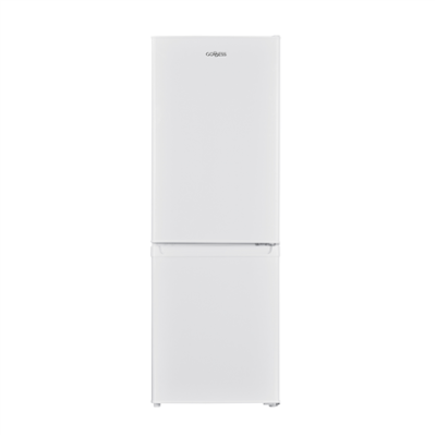 Goddess | Refrigerator | GODRCE0142GW9E | Energy efficiency class E | Free standing | Combi | Height 142.2 cm | Fridge net capacity 121 L | Freezer net capacity 52 L | 40 dB | White