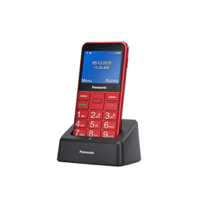 Panasonic | KX-TU155EXBN | Red | 2.4 " | TFT-LCD | microSD / microSDHC MB | Bluetooth | USB version micro USB | Built-in camera | Main camera resolution 0.3 MP