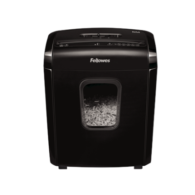 Powershred | 6M | Black | 13 L | Credit cards shredding | Paper handling standard / output 6 sheets per pass | Mini-Cut Shredder | Warranty 24 month(s)