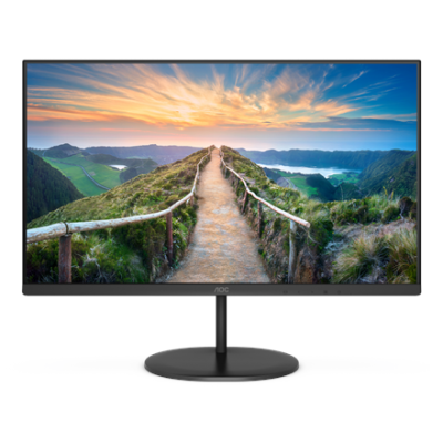 AOC | Monitor | U27V4EA | 27 " | IPS | UHD | 16:9 | 60 Hz | 4 ms | 3840 x 2160 | 350 cd / m² | Headphone out (3.5mm) | HDMI ports quantity 2 | Black | Warranty 36 month(s)