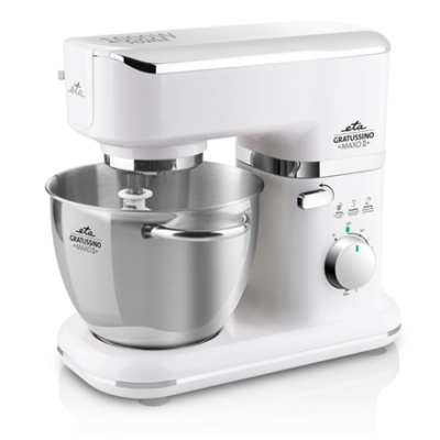 ETA | Food processor | ETA002390080 Gratussino MAXO II | 1000 W | Number of speeds 6 | Bowl capacity 4.5 L | Blender | Meat mincer | White