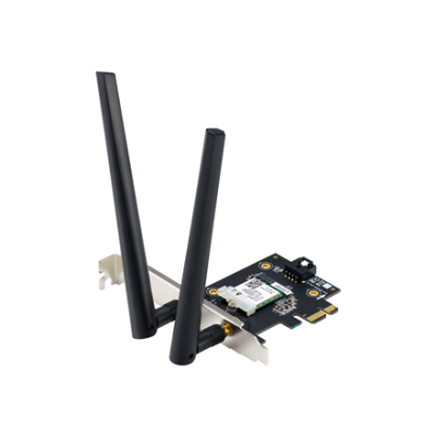 AX1800 Dual-Band Bluetooth 5.2 PCIe Wi-Fi Adapter | PCE-AX1800 | 802.11ax | 574+1201 Mbit / s | Mesh Support No | MU-MiMO Yes | No mobile broadband | Antenna type External