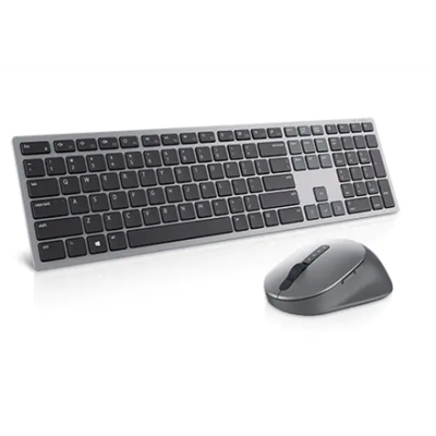 Dell | Premier Multi-Device Keyboard and Mouse | KM7321W | Keyboard and Mouse Set | Wireless | Batteries included | EN / LT | Titan grey | Wireless connection