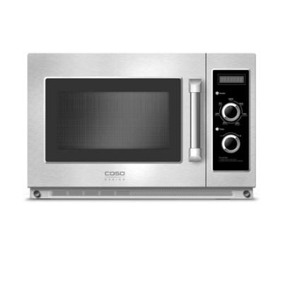 Caso | Ceramic Microwave Oven | C2100M | Free standing | 34 L | 2100 W | Stainless steel / Black
