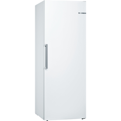 Bosch | Freezer | GSN58AWDP Serie 6 | Energy efficiency class D | Upright | Free standing | Height 191 cm | Total net capacity 366 L | No Frost system | White