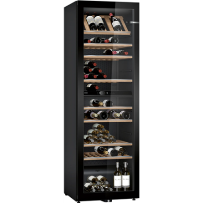 Bosch | Wine Cooler | KWK36ABGA | Energy efficiency class G | Free standing | Bottles capacity 199 | Black
