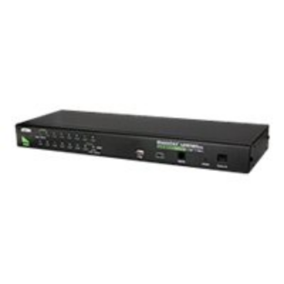 Aten | 16-Port PS / 2-USB VGA KVM Switch with Daisy-Chain Port and USB Peripheral Support | CS1716A