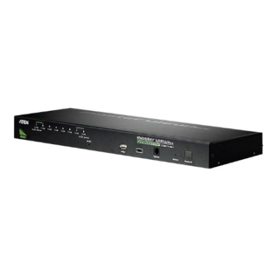 Aten | 8-Port PS / 2-USB VGA KVM Switch with Daisy-Chain Port and USB Peripheral Support | CS1708A | Warranty 24 month(s)