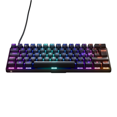 SteelSeries | Gaming Keyboard | Apex 9 Mini | Black | Gaming keyboard | Wired | RGB LED light | NOR | OptiPoint Optical