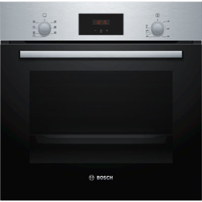 Bosch | Oven | HBF113BR1S | 66 L | Multifunctional | Manual | Electronic | Steam function | Convection | Height 59.5 cm | Width 59.4 cm | Stainless steel
