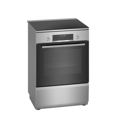 Bosch | Cooker | HLS79W351U Series 6 | Hob type Induction | Oven type Electric | Stainless Steel | Width 60 cm | Grilling | LCD | Depth 60 cm | 63 L