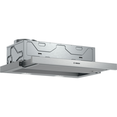 Bosch | Hood | DFM064W54 Series 2 | Telescopic | Energy efficiency class B | Width 60 cm | 388 m³ / h | Mechanical | LED | Silver Metallic