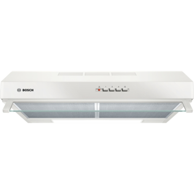Bosch | Hood | DUL63CC20 Series 4 | Conventional | Energy efficiency class D | Width 60 cm | 350 m³ / h | Mechanical | LED | White