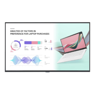 LG | 43UH5J-H | 43 " | Landscape / Portrait | 24 / 7 | WebOS | 500 cd / m² | 8 ms | 178 ° | 178 °