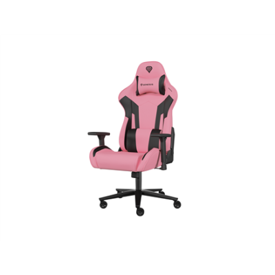 Genesis Gaming Chair Nitro 720 Backrest upholstery material: Eco leather, Seat upholstery material: Eco leather, Base material: Metal, Castors material: Nylon with CareGlide coating | Black / Pink