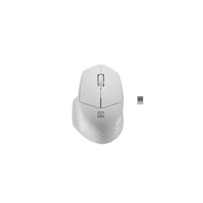 Natec | Mouse | Siskin 2 | Wireless | USB Type-A | White