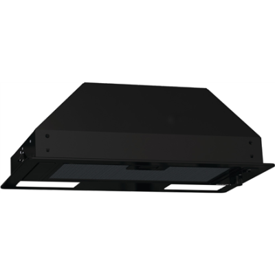 Gorenje | Hood | BHI681EB | Canopy | Energy efficiency class D | Width 58 cm | 370 m³ / h | Mechanical control | LED | Black