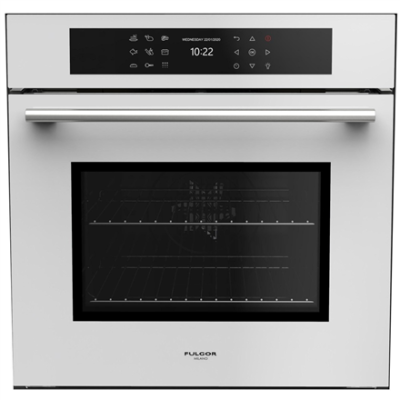 Fulgor | Oven | FCPO 6215 P TEM WH Plano | 65 L | Multifunctional | Pyrolysis | Touch | Height 58.4 cm | Width 59.4 cm | White Glass
