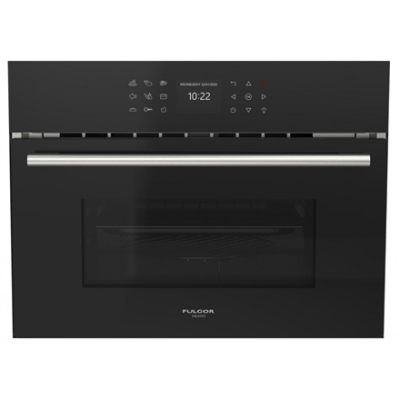 Fulgor | Microwave Oven Combi | FCMO 4510 TEM BK DIAMOND | Built-in | 900 W | Grill | Black Glass