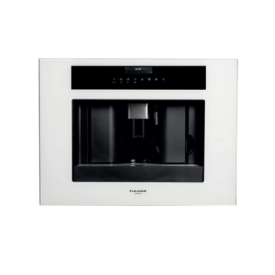 Fulgor | Coffee Machine | FCM 4500 TF WH Chic | Pump pressure Not applicable bar | Built-in milk frother | Automatic | Glass White