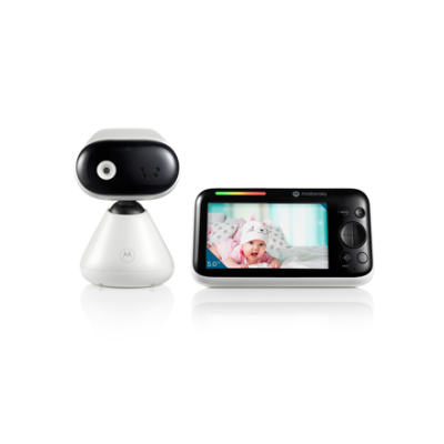 Motorola | Video Baby Monitor | PIP1500 5.0" | 5.0" color display with 480 x 272px resolution; 5.0" color display with 480 x 272px resolution; Digital zoom; Secure and private connection; LED sound level indicator; Two-way talk; Room temperature mon